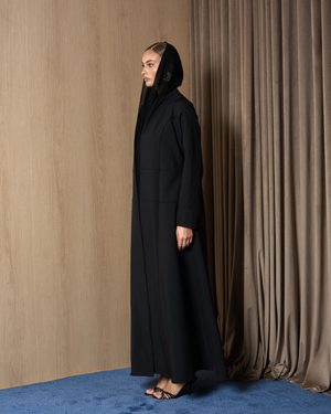 The Structured Abaya (Black)
