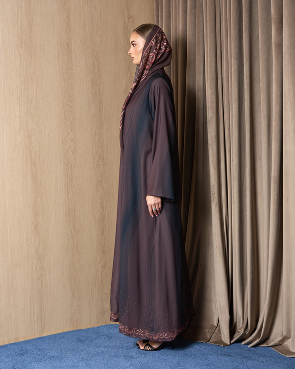Border Print (Brown)