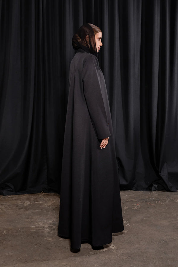 Buttoned Cuffs Abaya