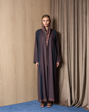 Border Print (Brown)