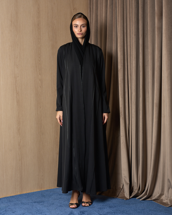 The Defined Abaya (Black)