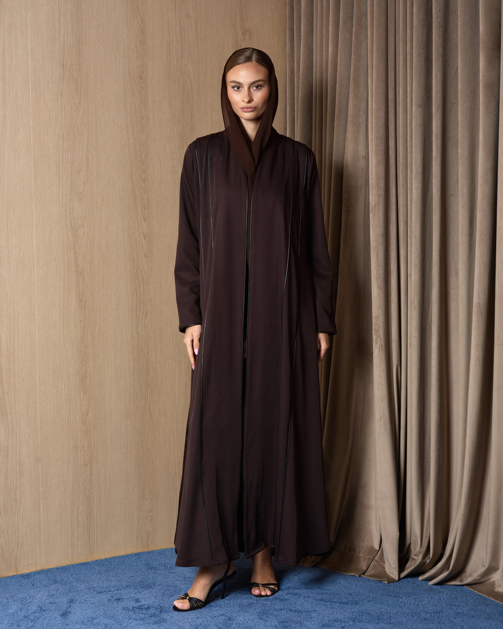 The Defined Abaya (Brown)